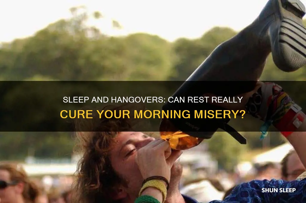 does sleep help hangover