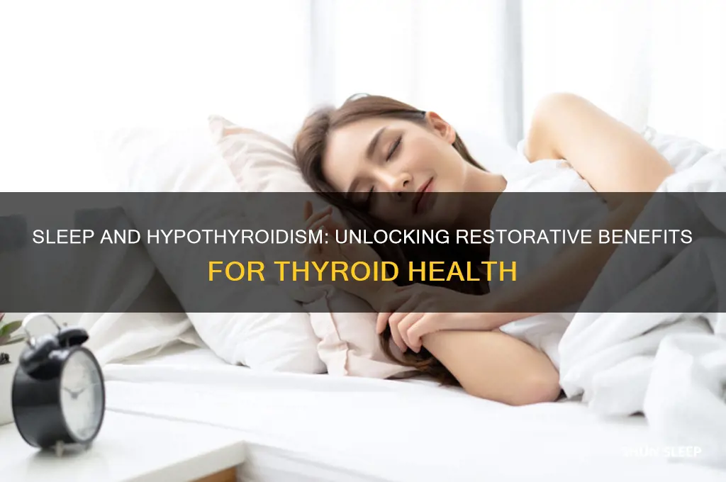 does sleep help hypothyroidism