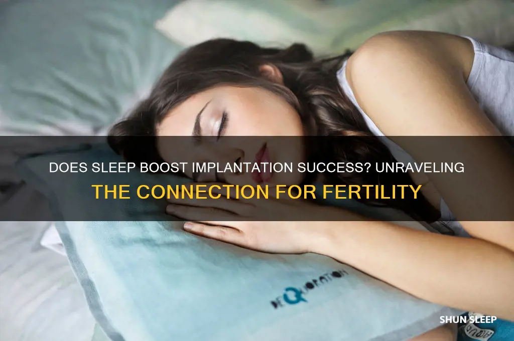 does sleep help implantation