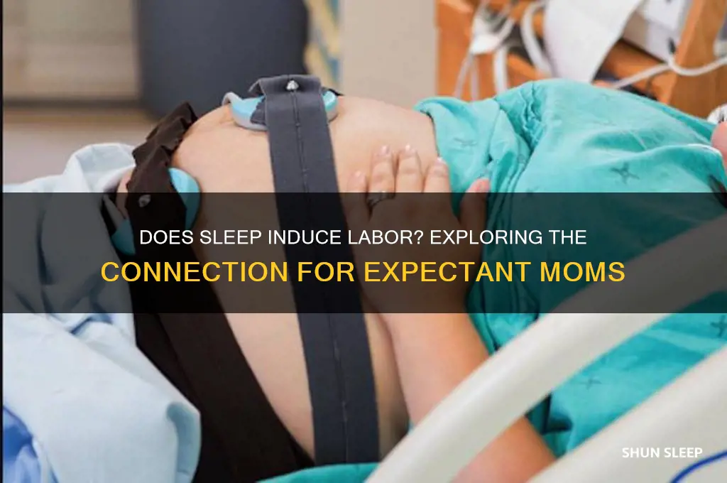 does sleep help induce labor