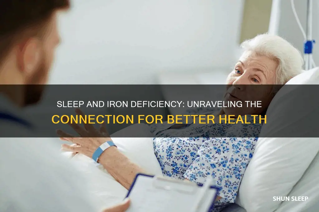 does sleep help iron deficiency