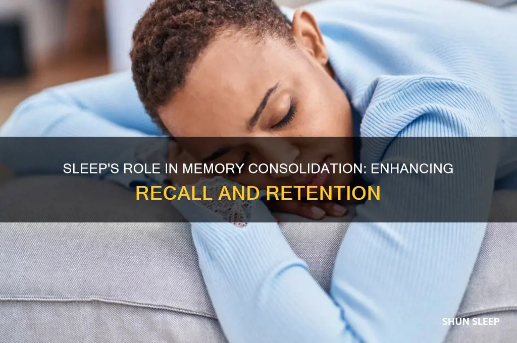 does sleep help mempries