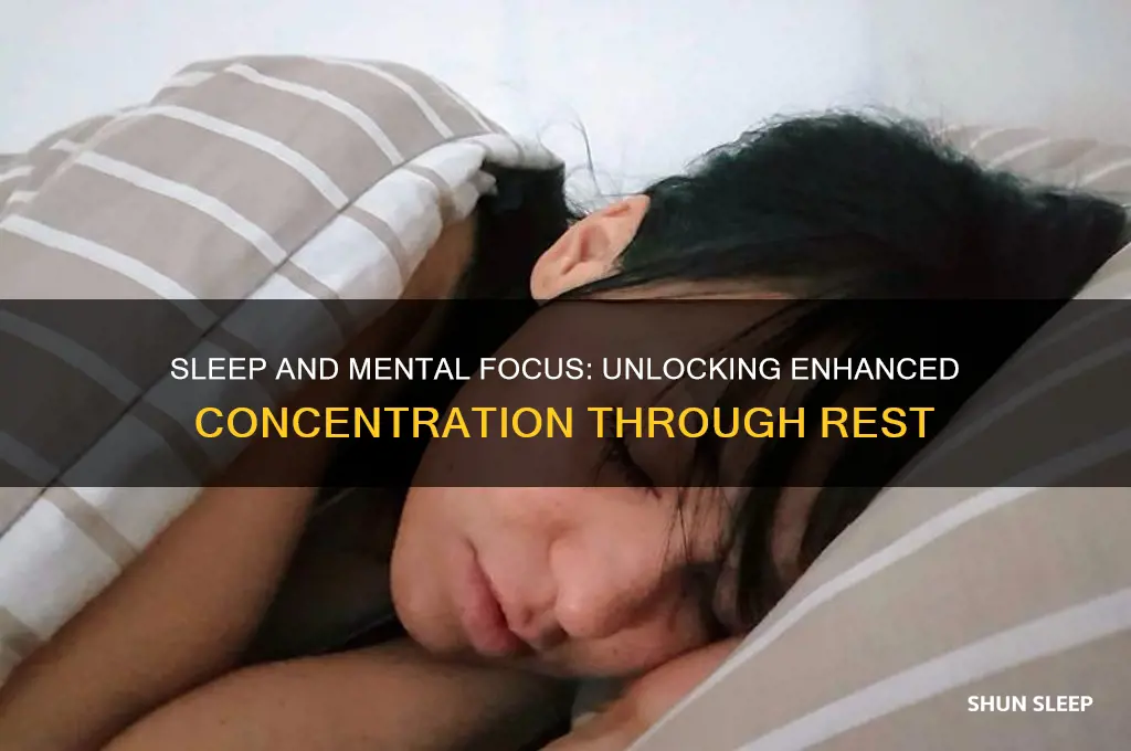 does sleep help mental focus