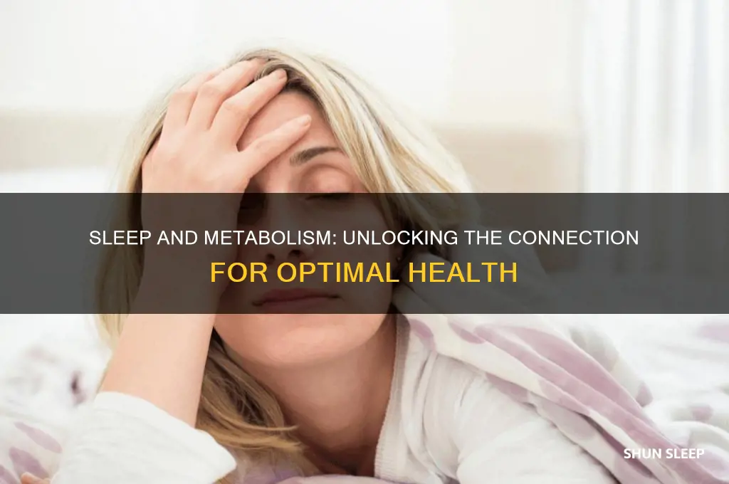 does sleep help metabolism