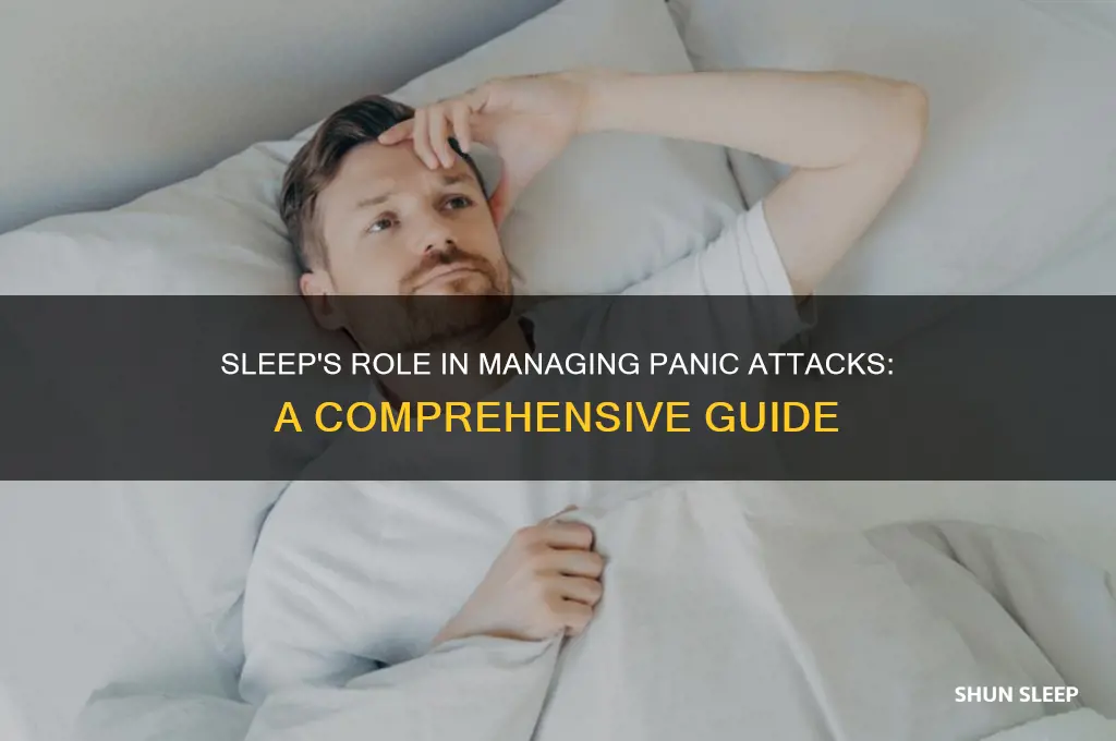 does sleep help panic attacks