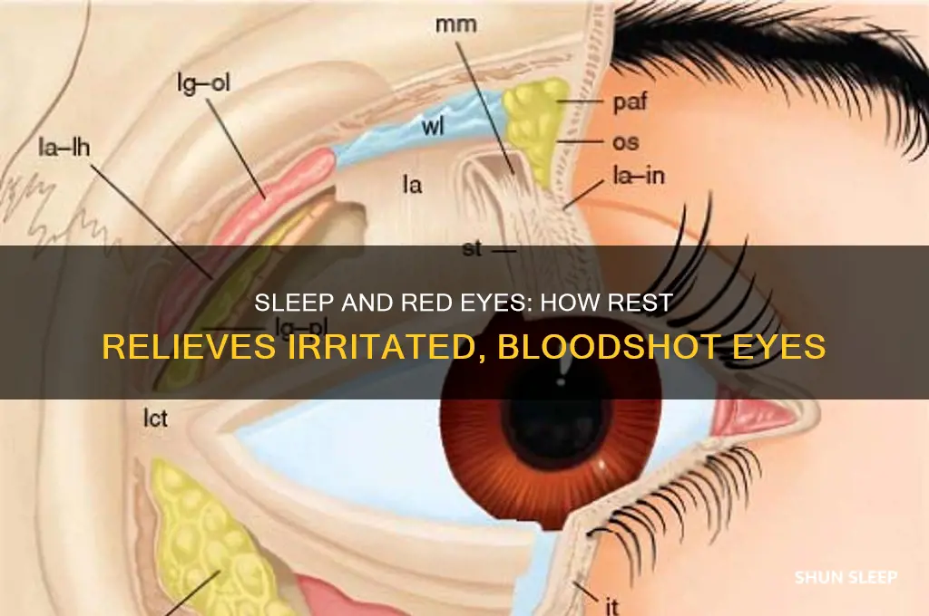 does sleep help red eyes