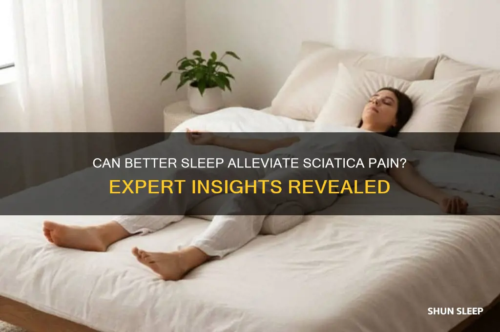 does sleep help sciatica