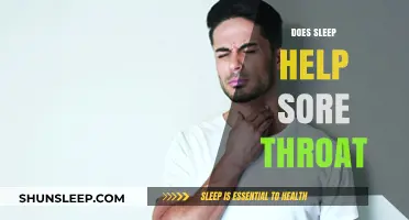 Sleep and Sore Throats: How Rest Aids Healing and Recovery