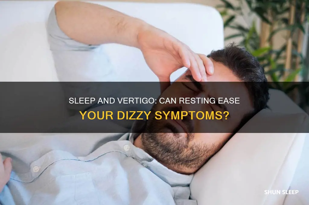 does sleep help vertigo go away