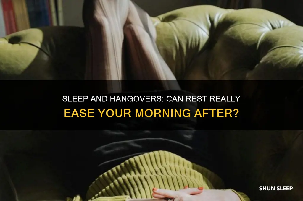 does sleep help with a hangover
