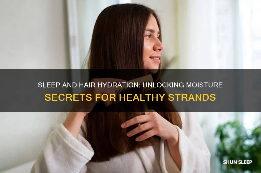 does sleep help with hair moisture