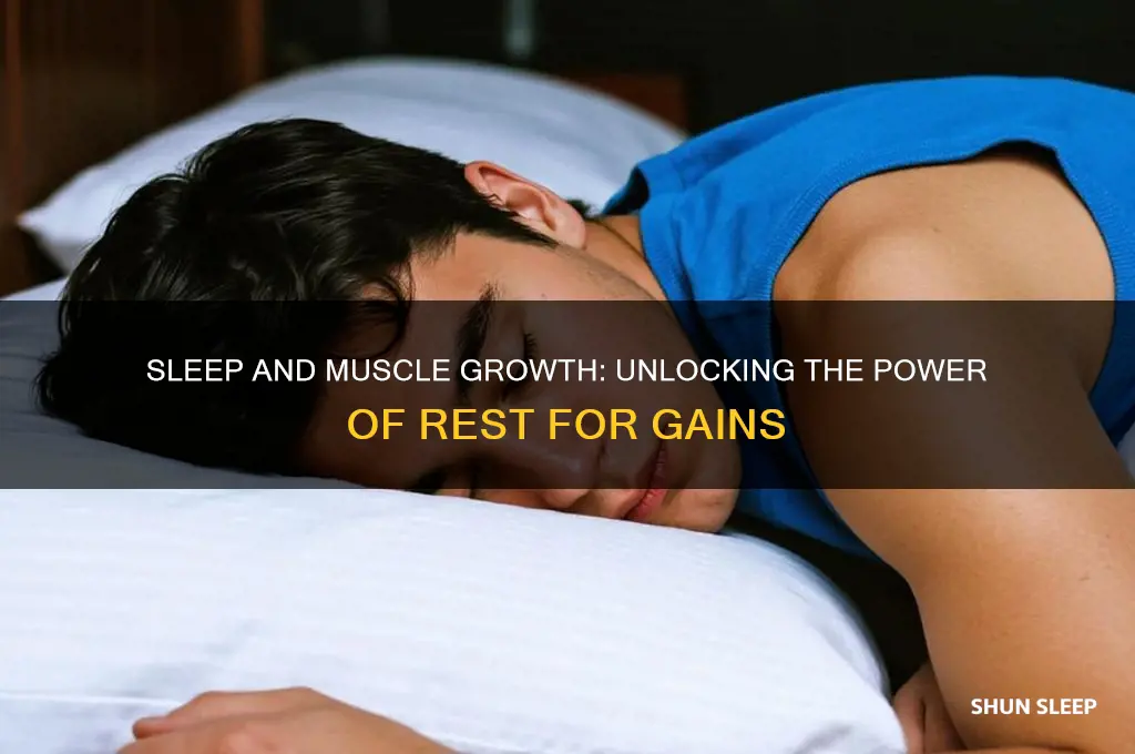 does sleep help with muscle growth