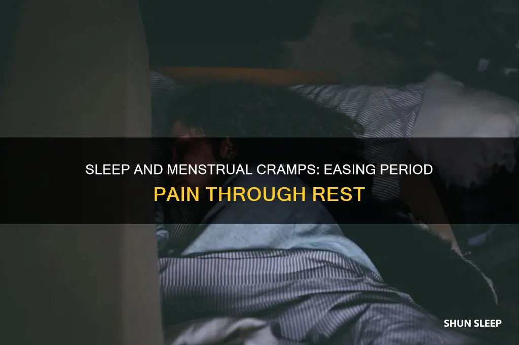 does sleep help with period pain