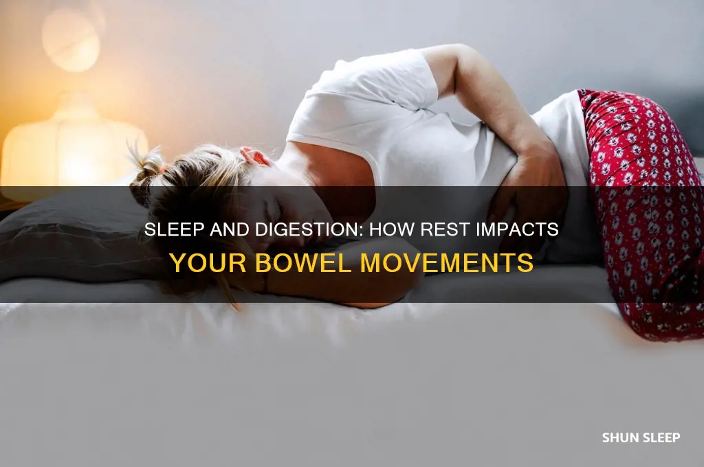 does sleep help with poop
