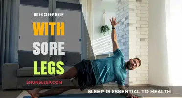 Sleep and Sore Legs: How Rest Aids Muscle Recovery and Healing