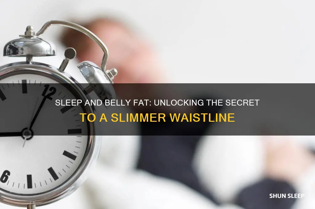 does sleep help you loose belly fat