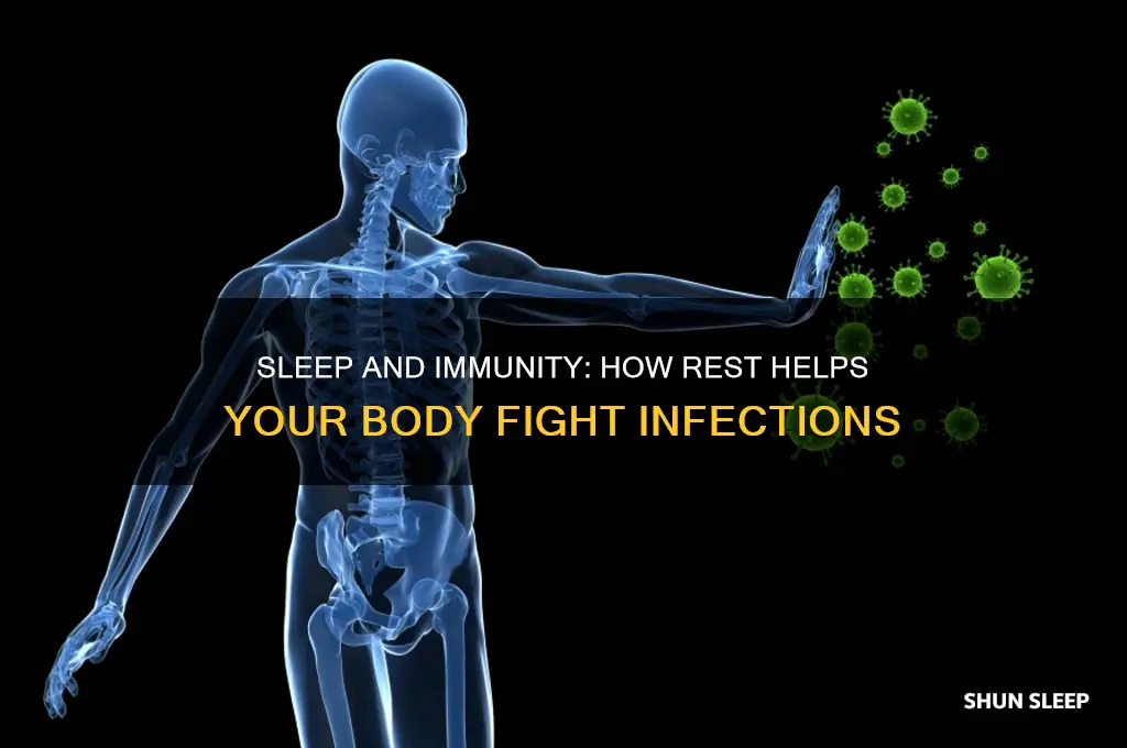 does sleep help your body fight infection
