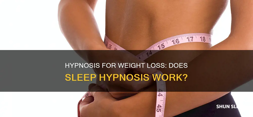 does sleep hypnosis for weight loss work
