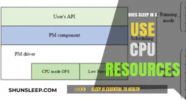 Sleep in C: Does it Consume CPU Resources?
