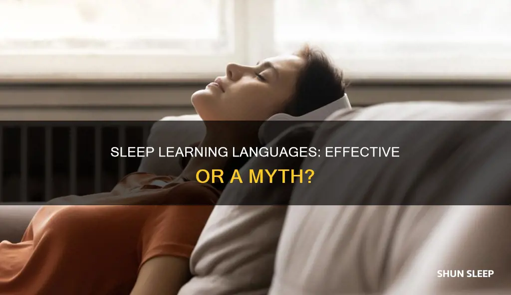does sleep learning languages work