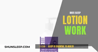 Sleep Lotions: Do They Work or Are They a Sham?