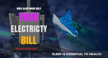 Sleep Mode Savings: How It Impacts Your Electricity Bill