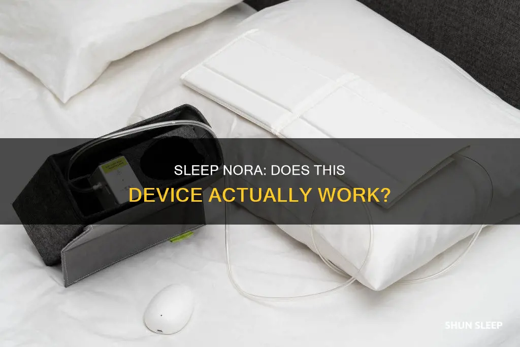 does sleep nora work