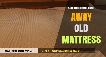 Sleep Number: Old Mattress Haul-Away Service