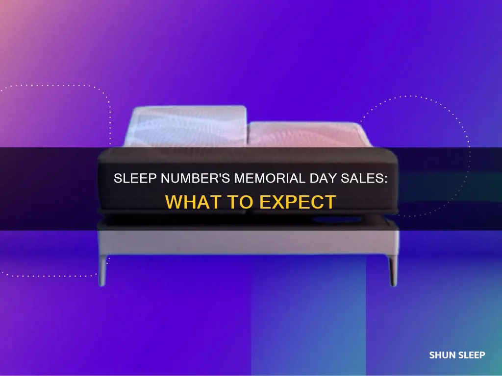 does sleep number have memorial day sales