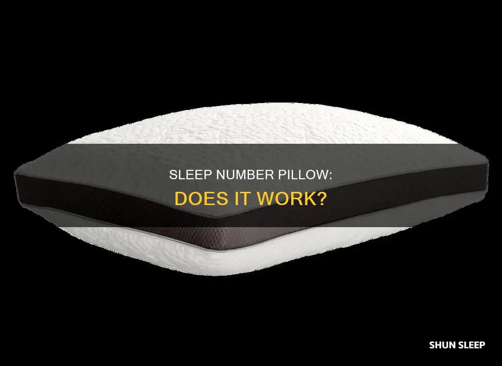 does sleep number pillow work