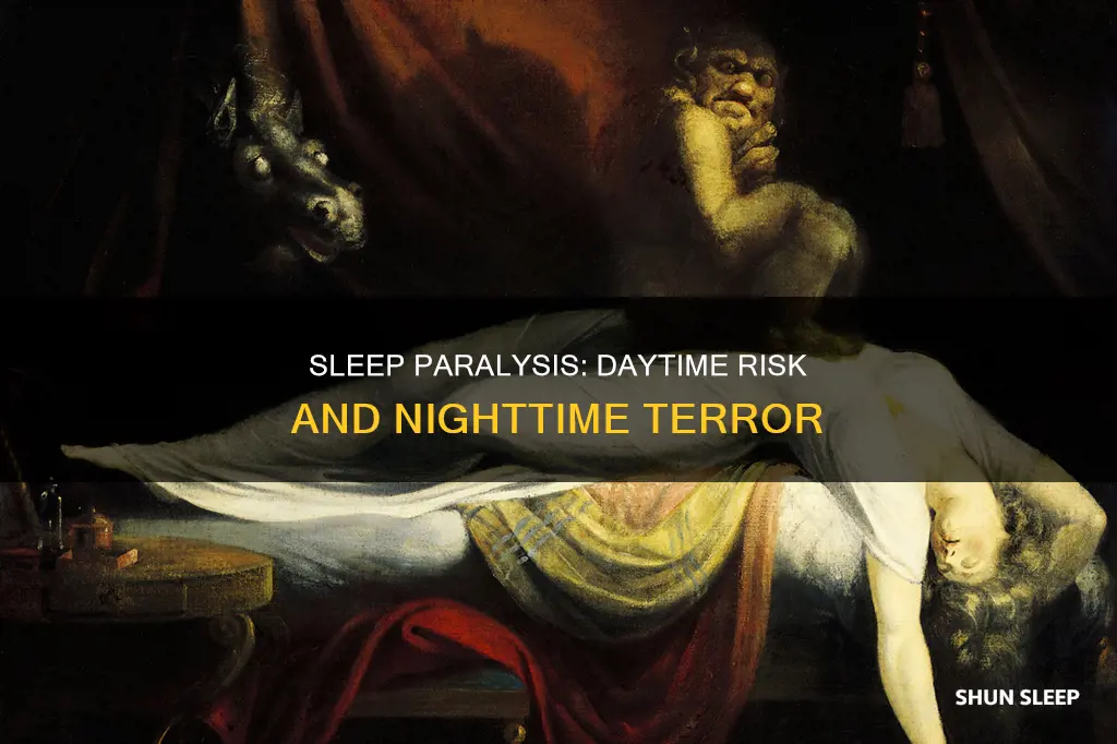 does sleep paralysis happen during the day