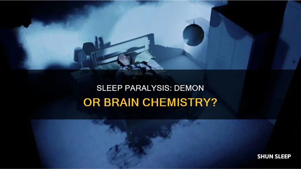 does sleep paralysis mean demons
