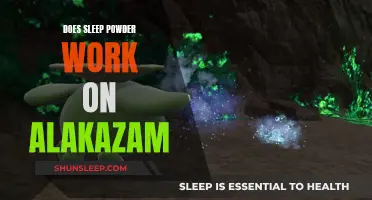 Sleep Powder: Effective Tactic to Make Alakazam Snooze?