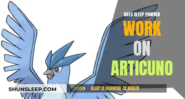 Sleep Powder's Effectiveness Against the Mighty Articuno
