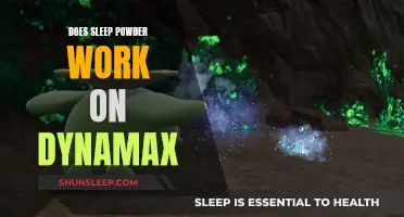 Sleep Powder: Effective Strategy Against Dynamax?