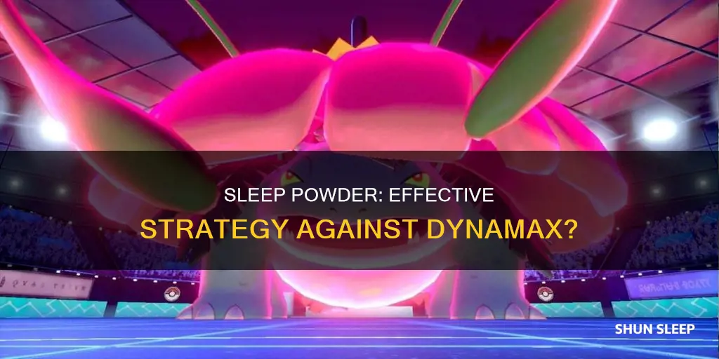 does sleep powder work on dynamax