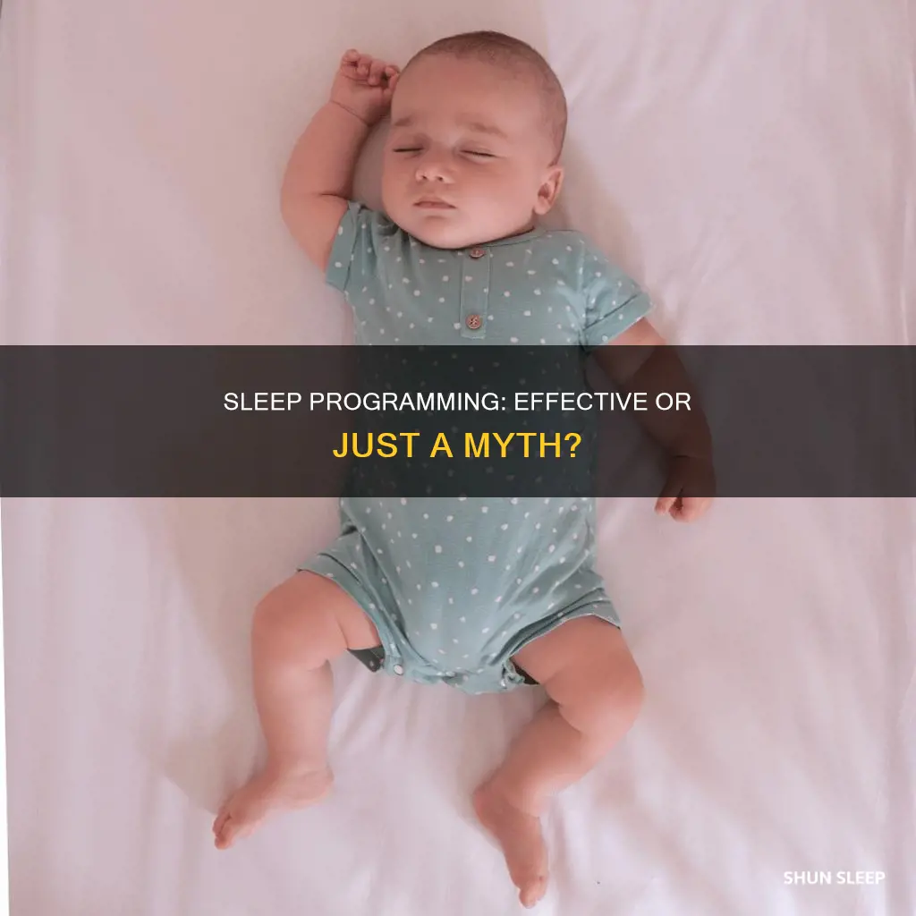does sleep programming really work