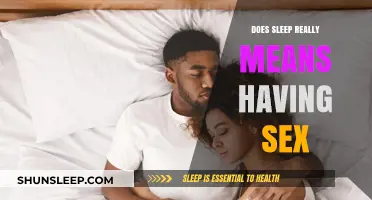 Sex and Sleep: What's the Connection?