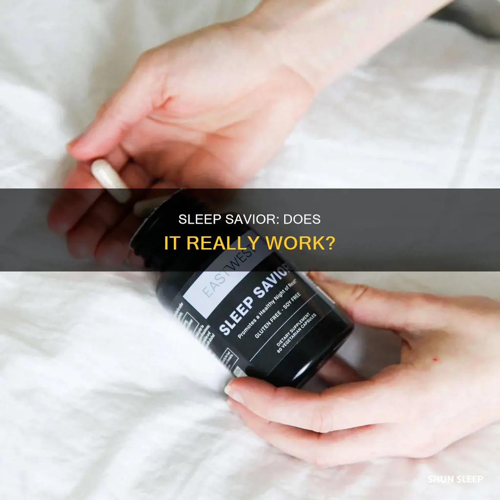 does sleep saviour really work