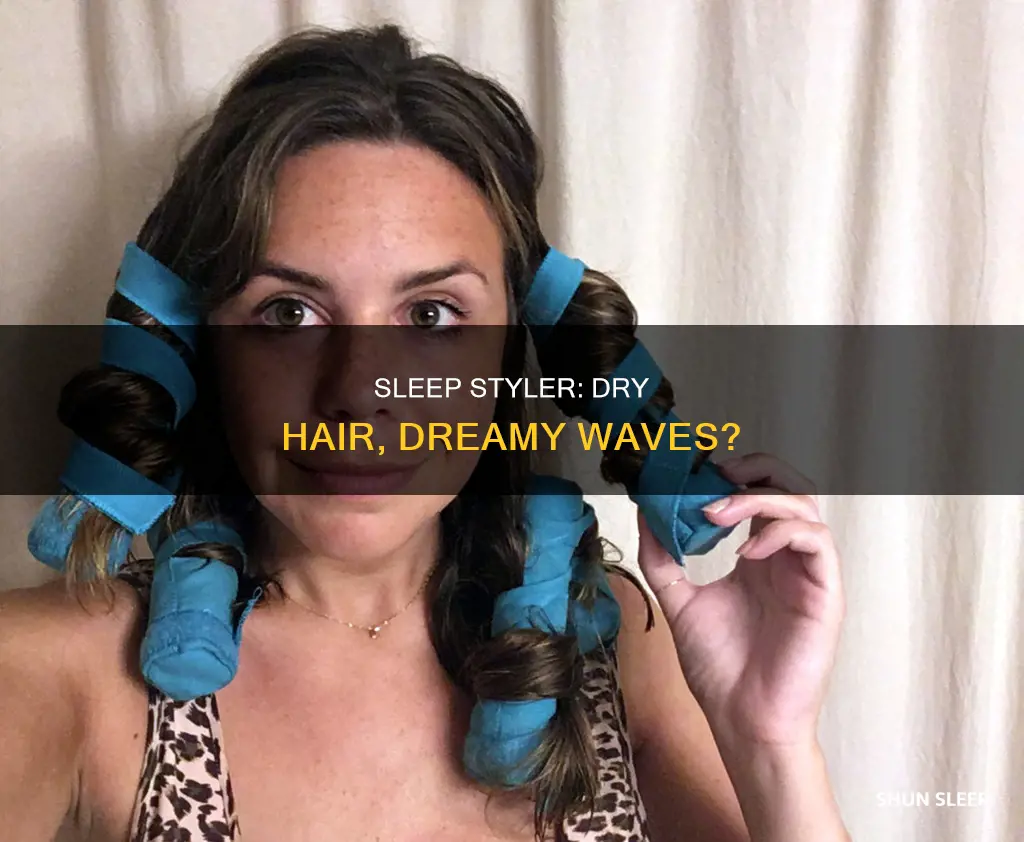 does sleep styler work on dry hair