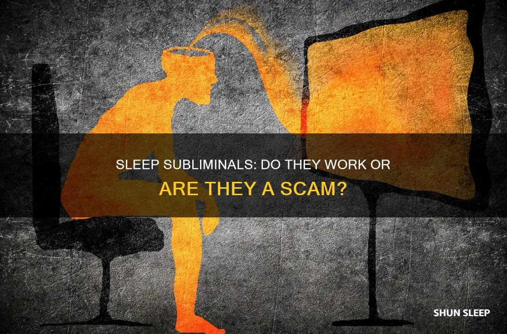 does sleep subliminal work