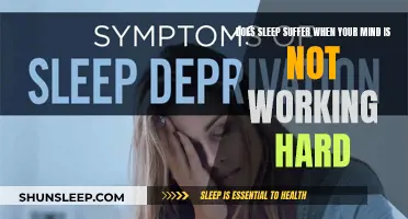 Mind Work and Sleep: What's the Connection?