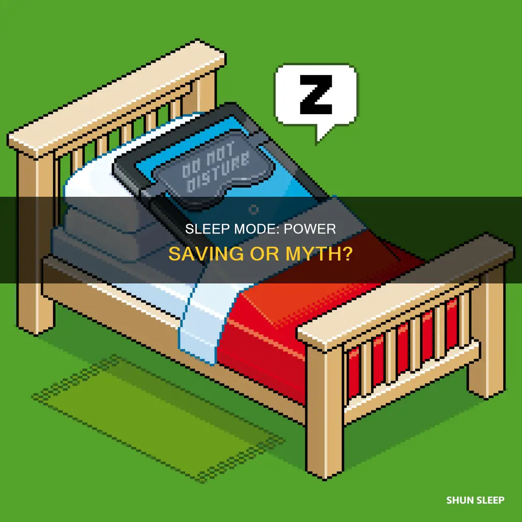 does sleep use battery