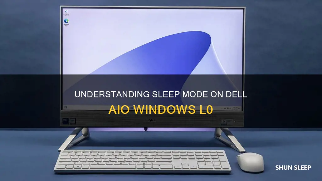 does sleep work in dell aio windows l0