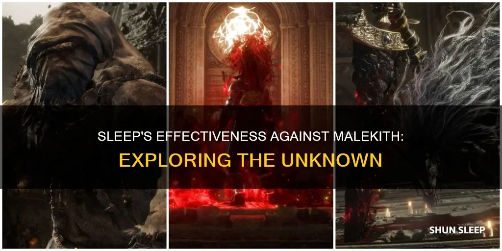 does sleep work on malekith