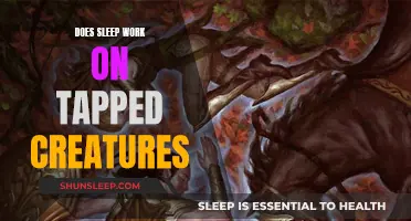 Sleep Spell: Tapped Creatures and Their Fate