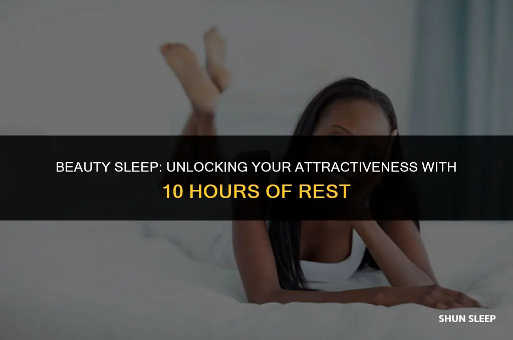 does sleeping 10 hours make you more attractive