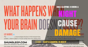 The Impact of Chronic Sleep Deprivation: Unraveling the Effects of 4-Hour Nights