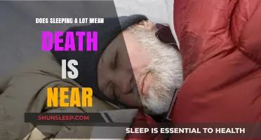 Sleeping More: A Sign of Impending Death?
