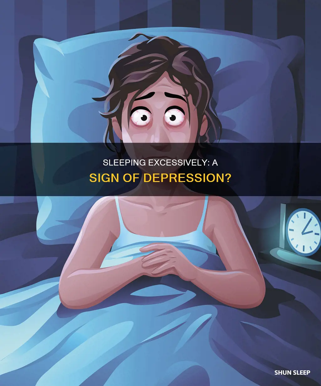 does sleeping a lot mean depression